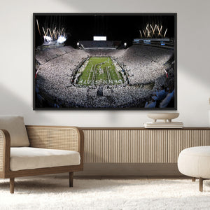 Penn State Beaver Stadium Canvas Wall Art - Nittany Lions