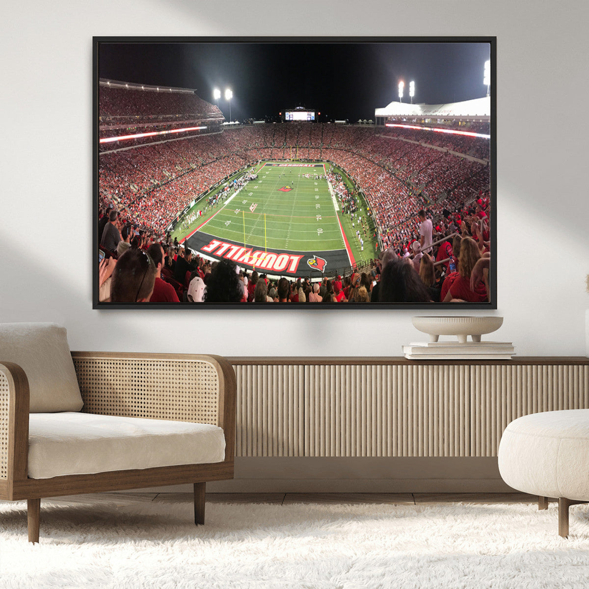 University of Louisville Cardinals Football Team Print -
