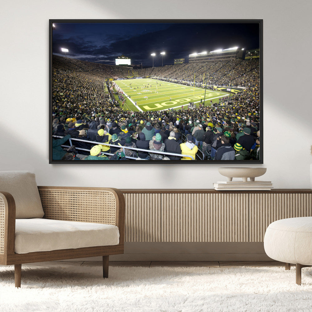 University of Oregon Ducks Football Team Print - Eugene