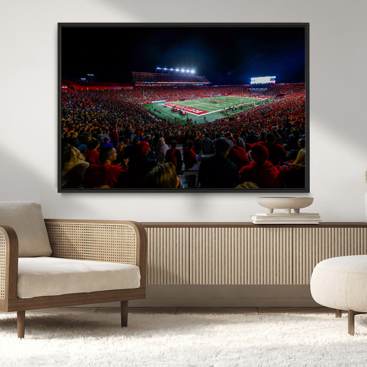 Rutgers Scarlet Knights Football Team Print - SHI Stadium,
