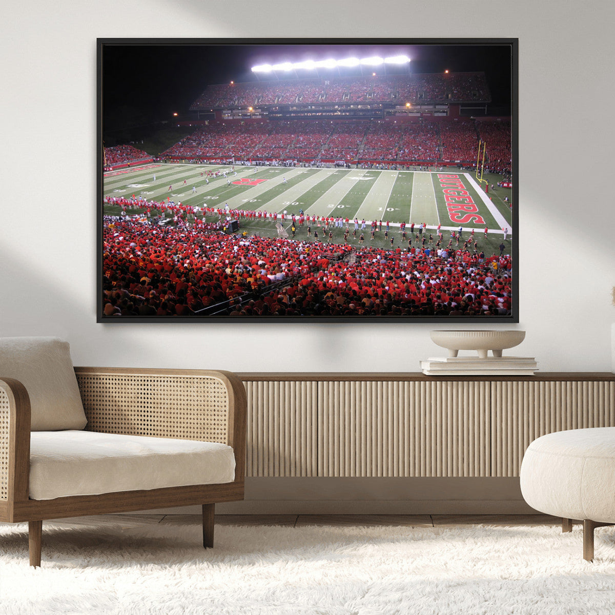Rutgers University Scarlet Knights Football Team Print -