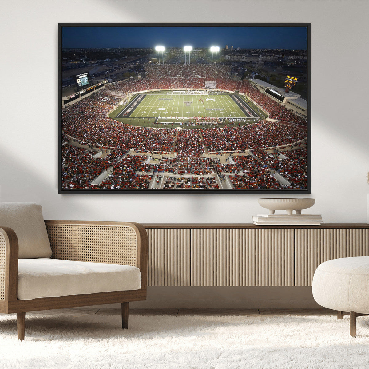 Texas Tech Red Raiders Football Team Print - Lubbock Jones