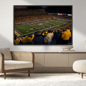West Virginia Uni Mountaineers Football Team Print - Milan