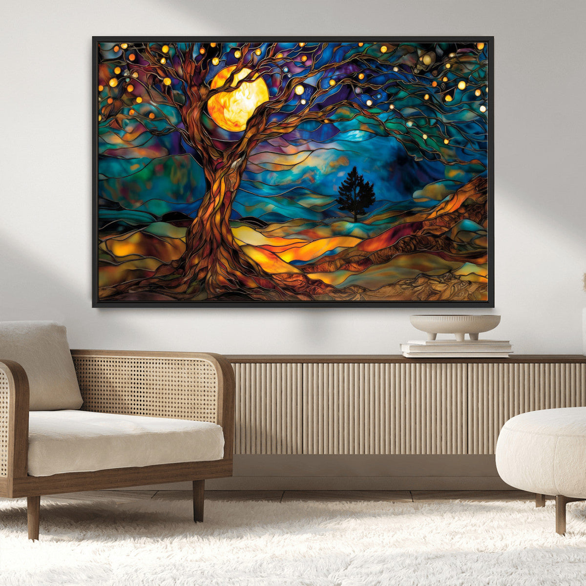 Tree of Life Wall Art - Yggdrasil Tree of Life Canvas Print