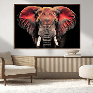 Elephant Wall Art Canvas Print