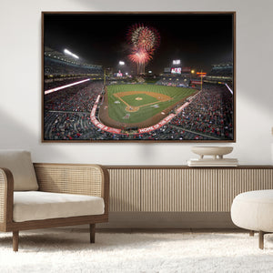 Fireworks at Angel Stadium – Los Angeles Angels Canvas