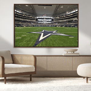 Dallas Cowboys Football Team Print - Arlington AT&T Stadium
