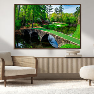 Augusta National Golf Club Wall Art - Panoramic Bridge &