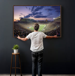 Notre Dame Fighting Irish Football Team Print - Notre Dame