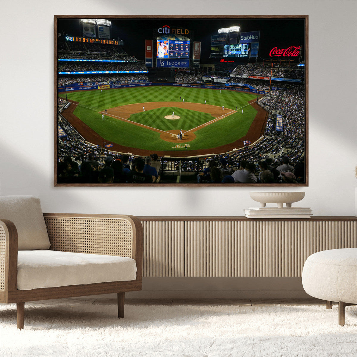 Oakland Athletics Baseball Print - RingCentral Coliseum