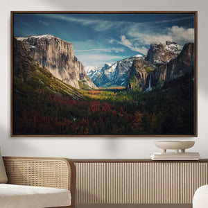 Yosemite National Park Wall Art Canvas Print – Framed