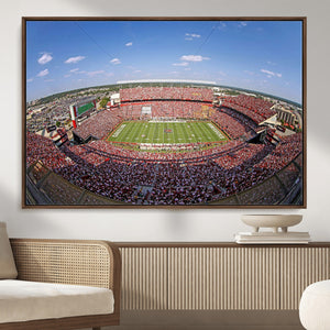 William Brice Stadium Wall Art Canvas Print – Stadium Crowd