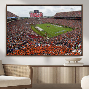 Jordan-Hare Stadium Wall Art Canvas Print, College Sports