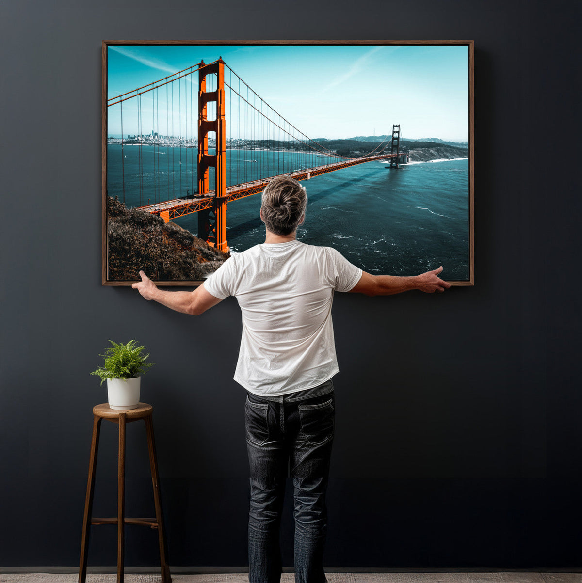Golden Gate Bridge Wall Art Canvas Print – San Francisco
