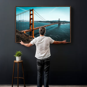 Golden Gate Bridge Wall Art Canvas Print – San Francisco