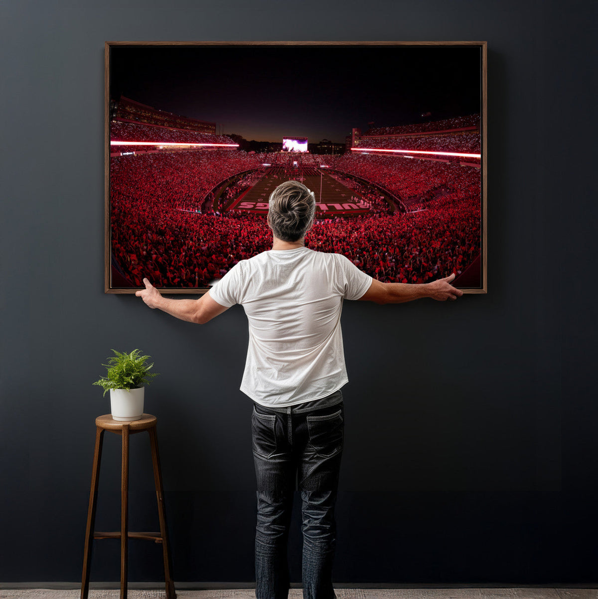Sanford Stadium Wall Art Canvas Print – Georgia Bulldogs