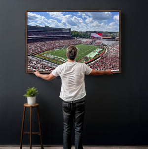 Georgia Bulldogs Stadium Wall Art Canvas Print, Sanford