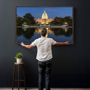 US Capitol Building Wall Art Canvas Print – Washington DC