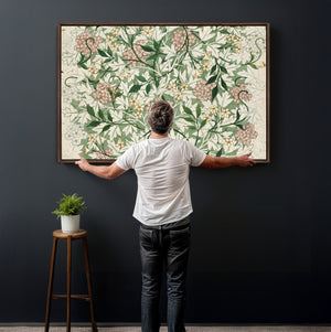William Morris Jasmine 1872 Canvas Wall Art — Arts and