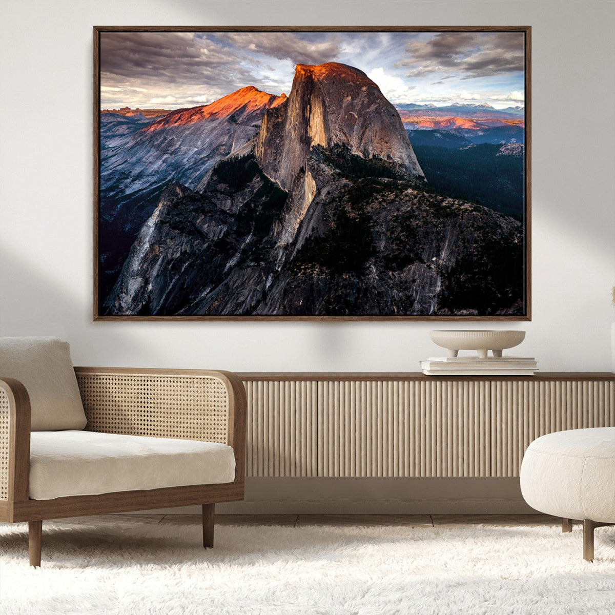Half Dome Yosemite Wall Art – Majestic Mountain Landscape