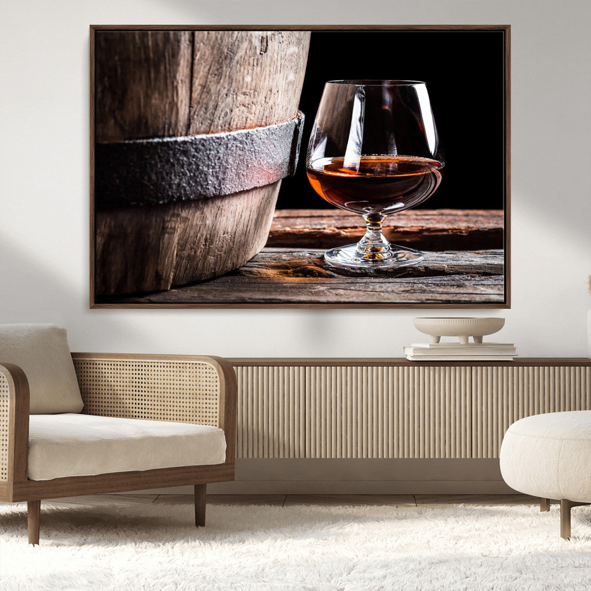 Scots Whiskey Wall Art Canvas Print