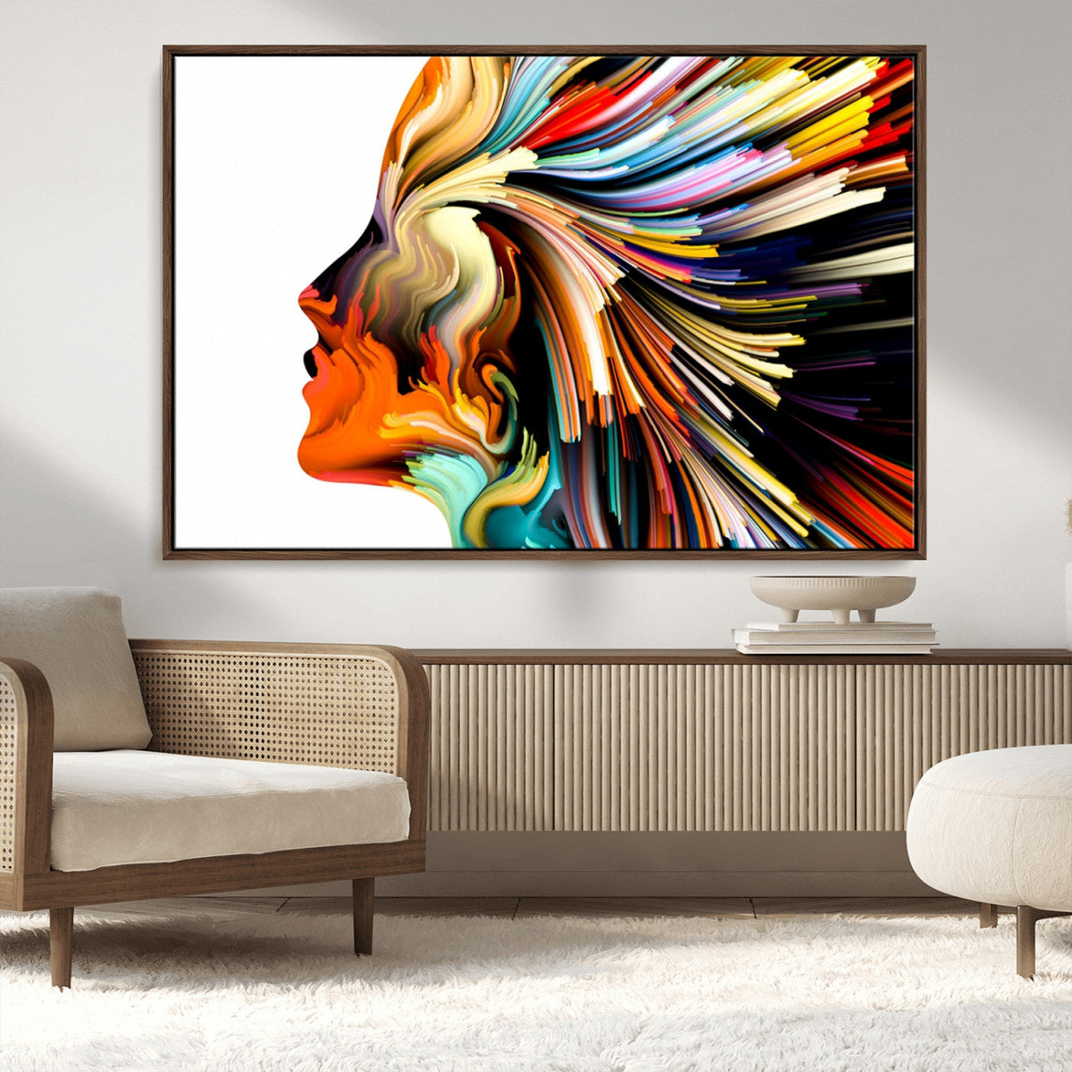 Profile Colors Canvas Print