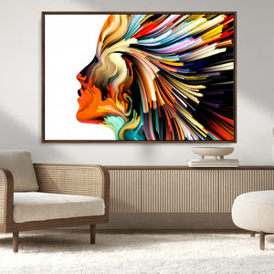 Profile Colors Canvas Print