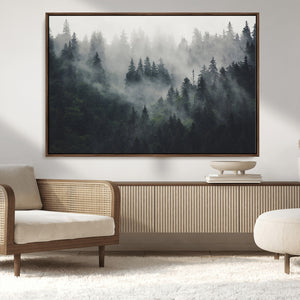 Nature Wall Decor - Serene Triptych Nature Print – Woodland