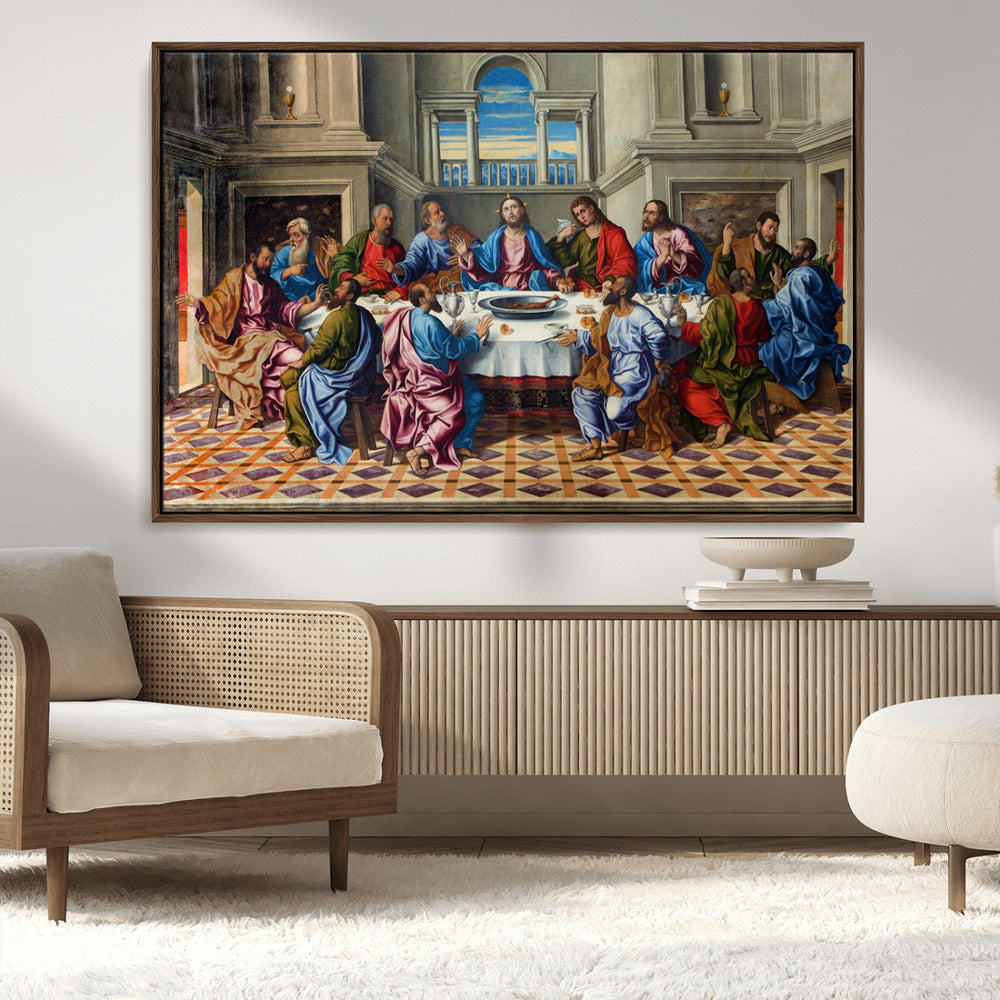 The Last Supper Multi Panel Canvas Wall Art