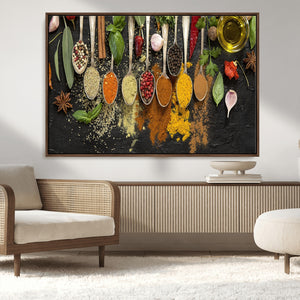 Spices Wall Art Canvas Print