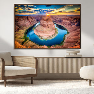 Sunset on the Horseshoe Bend Grand Canyon, Horseshoe Bend