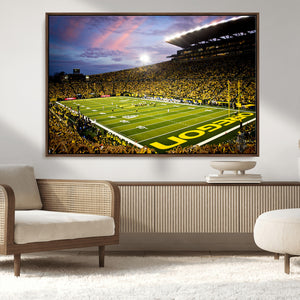 University of Oregon Ducks Football Team Print - Eugene