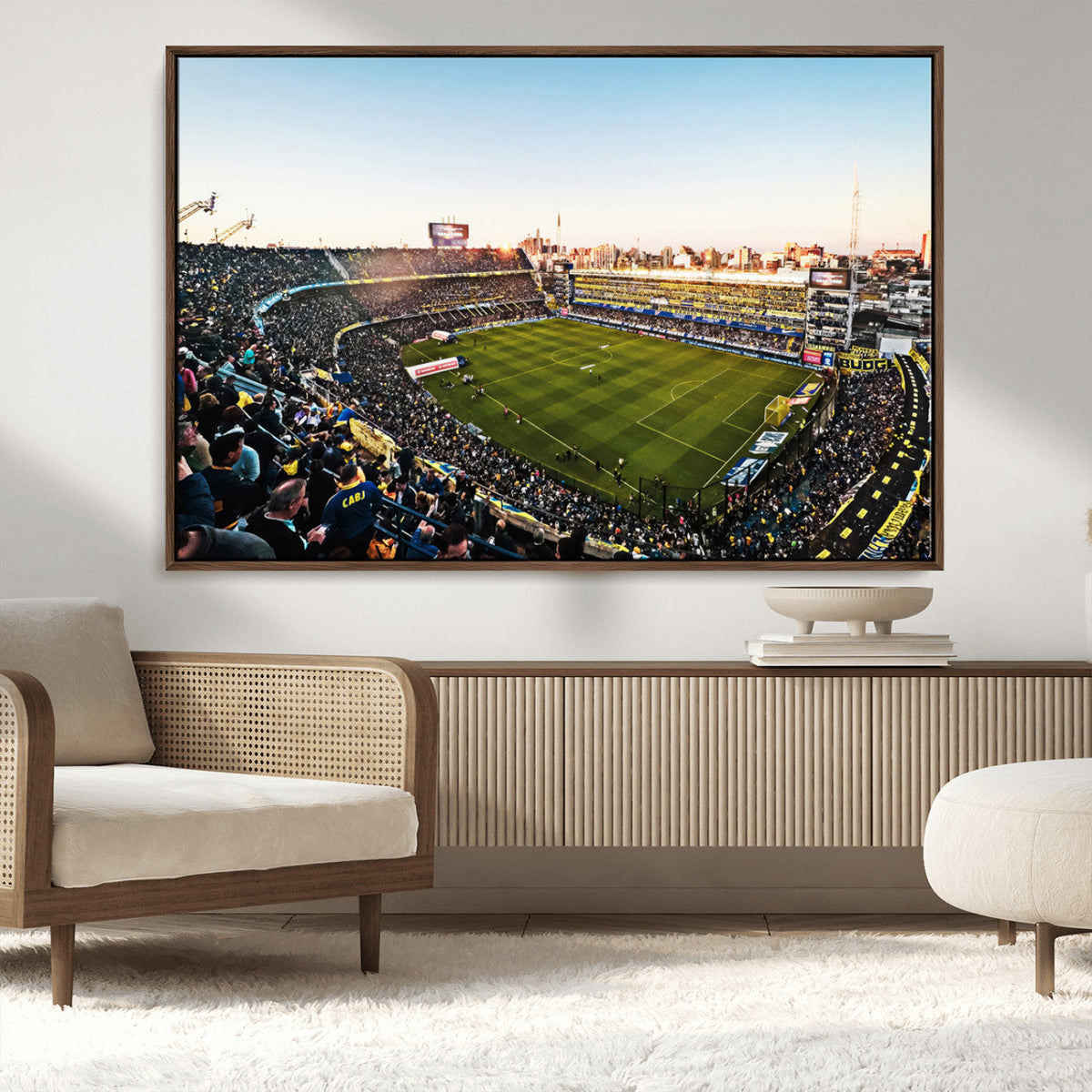 Boca Juniors Soccer Team Print - Buenos Aires Bombonera