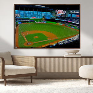 Miami Marlins Baseball Team Print - Miami LoanDepot Park