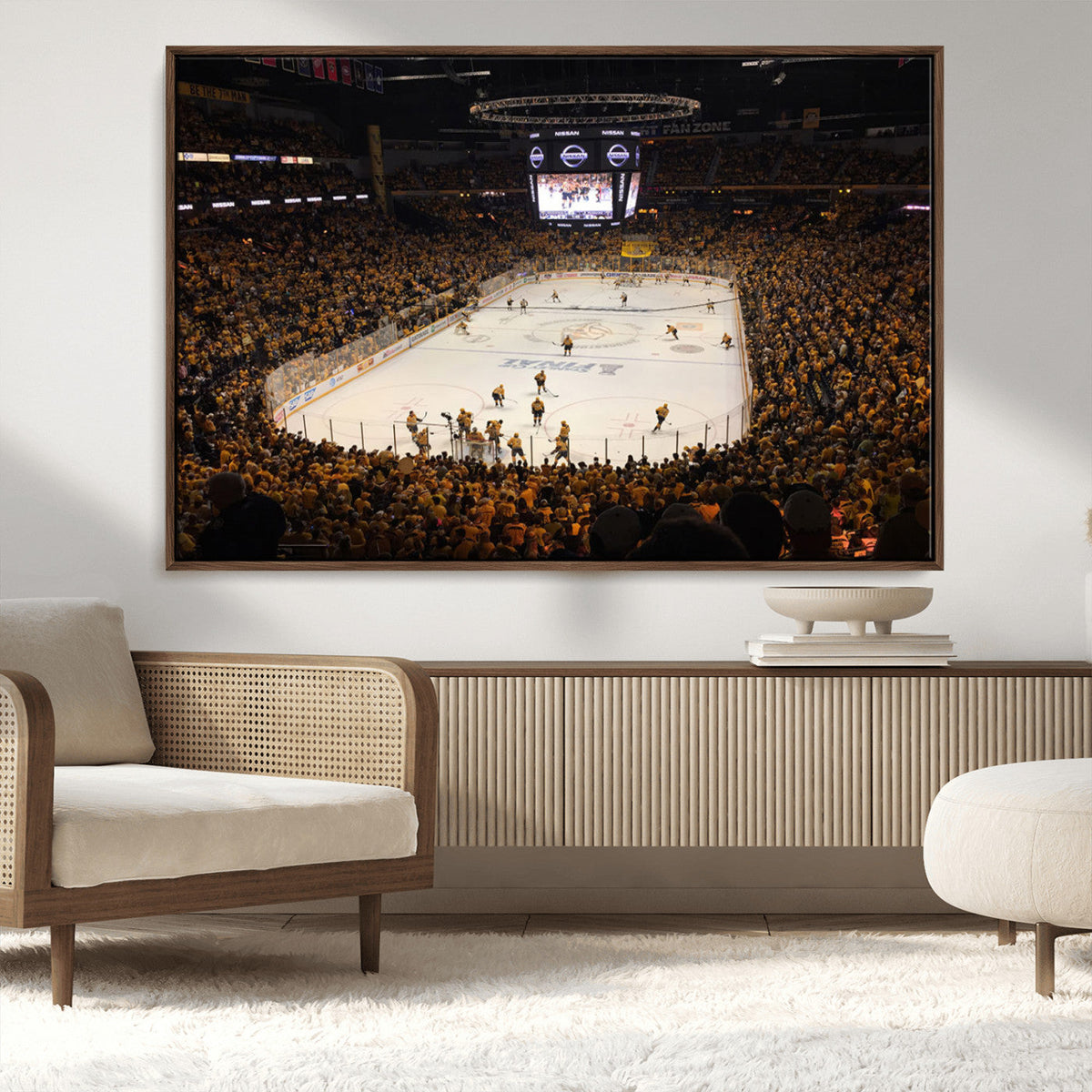 Bridgestone Arena - Nashville Predators Hockey Team Print -
