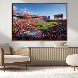 Florida Tampa Raymond James Stadium Wall Art Canvas Print -
