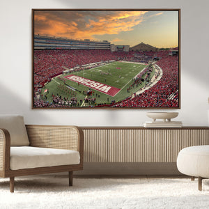 Camp Randall Stadium Wisconsin Badgers Large Wall Art Canvas