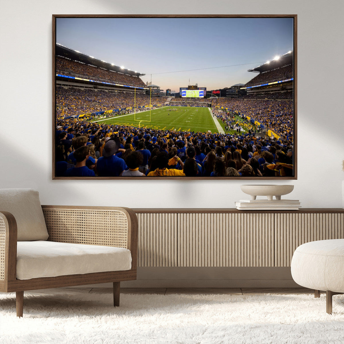 Pittsburgh Panthers Football Team Print - Pittsburgh