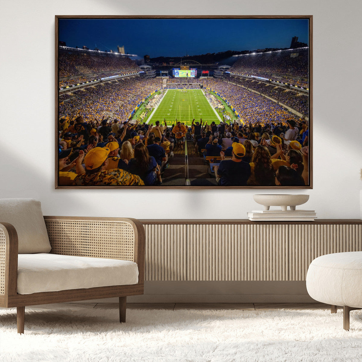 Pittsburgh Panthers Football Team Print - Pittsburgh