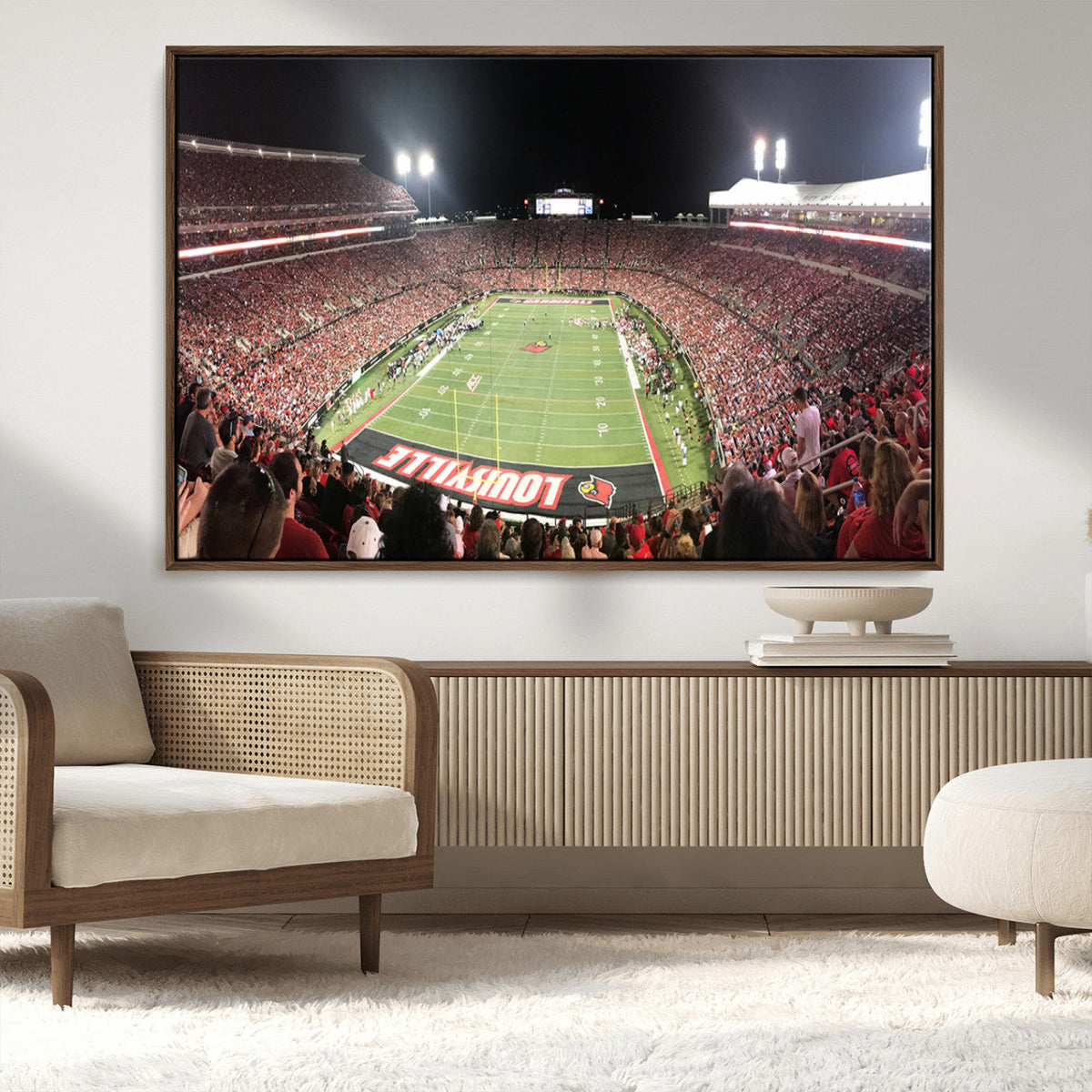 University of Louisville Cardinals Football Team Print -