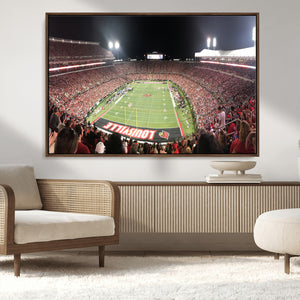 University of Louisville Cardinals Football Team Print -