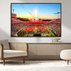 North Carolina State University Canvas Print, North Carolina
