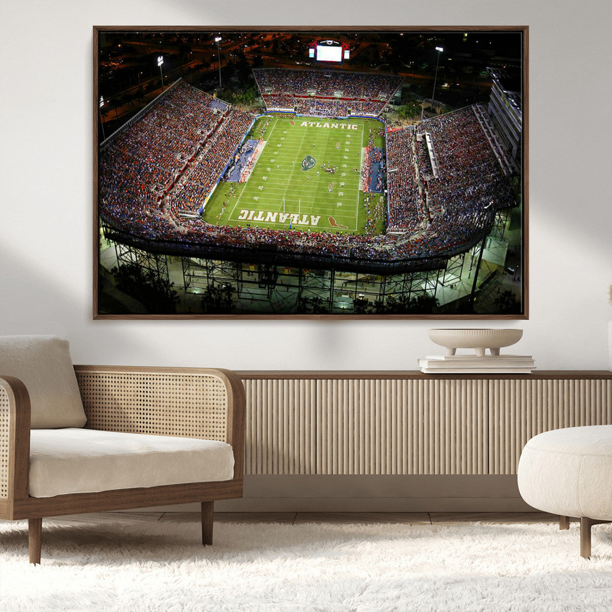 Florida Atlantic University Owls Football Team Print - Boca