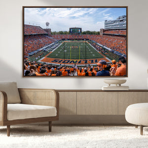 University of Illinois Fighting Illini Football Team Print