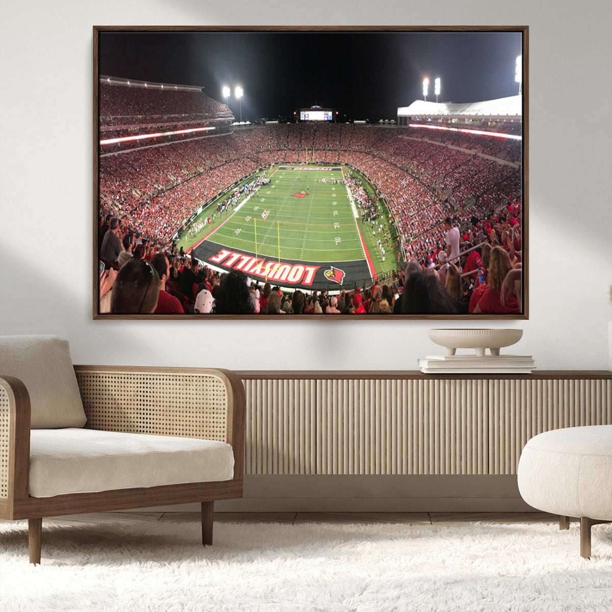 University of Louisville Cardinals Football Team Print -