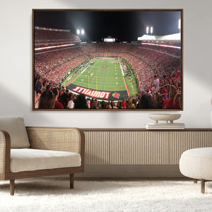 University of Louisville Cardinals Football Team Print -