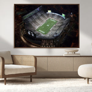 Michigan State Spartans Football Team Print - East Lansing