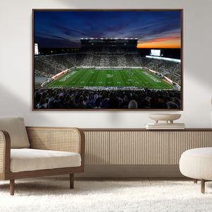 Michigan State Spartans Football Team Print - East Lansing