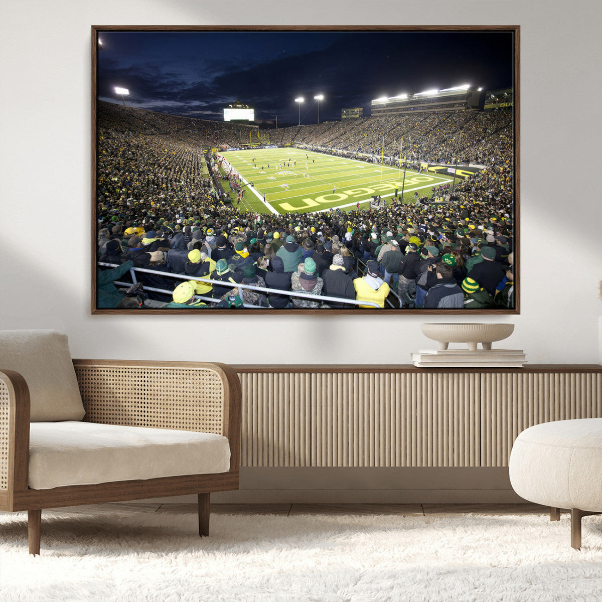 University of Oregon Ducks Football Team Print - Eugene