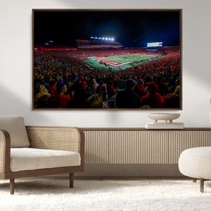Rutgers Scarlet Knights Football Team Print - SHI Stadium,